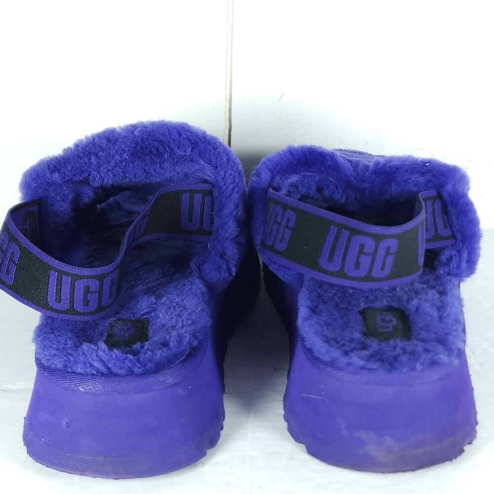 UGG Women's Disco US9 Violet Night Platform Shearling Slide Slippers - Picture 9 of 16